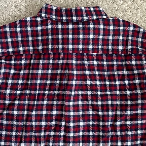 Cremieux Men's Premium Denim Long Sleeve Flannel Shirt Rythmic Red Size … - Picture 10 of 15